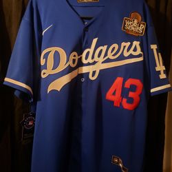 LA Dodgers Jersey. (#43, Banda)