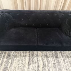 Comfortable Black Couch