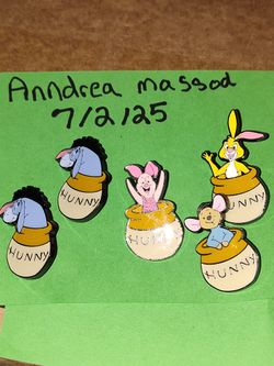 Winnie The Pooh Pins **Price Is Each**