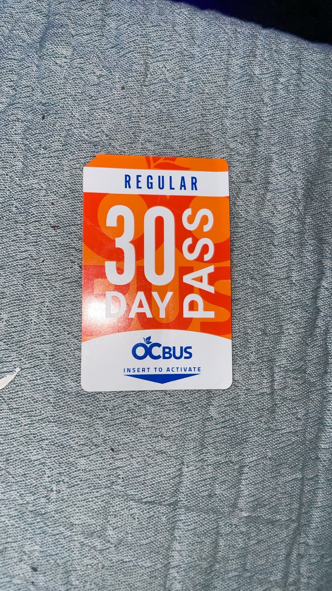 30 Day OCTA Buspass