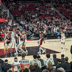 Portland Trail Blazers Tickets *10 ROWS BEHIND VISITORS BENCH*
