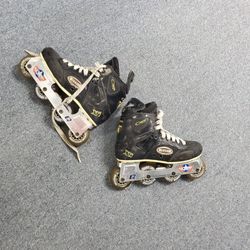 Men's size 7.5 roller blades street hockey inline skates.