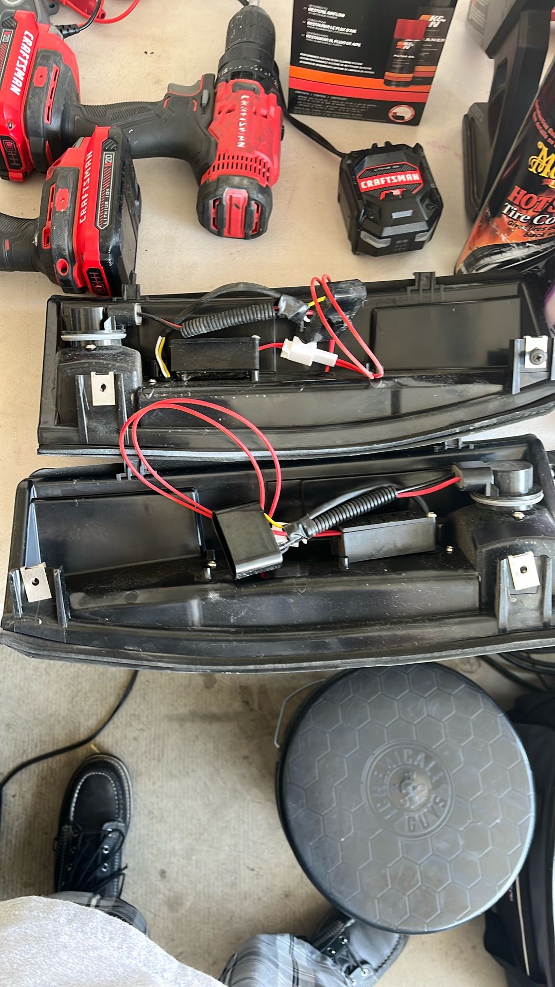 American Flag style Brake Light