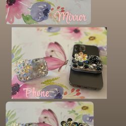 Mirror Phone Clips