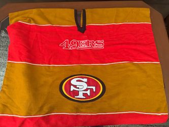 San Francisco 49ers pancho/zarape