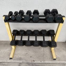 Dumbbells Plus Rack