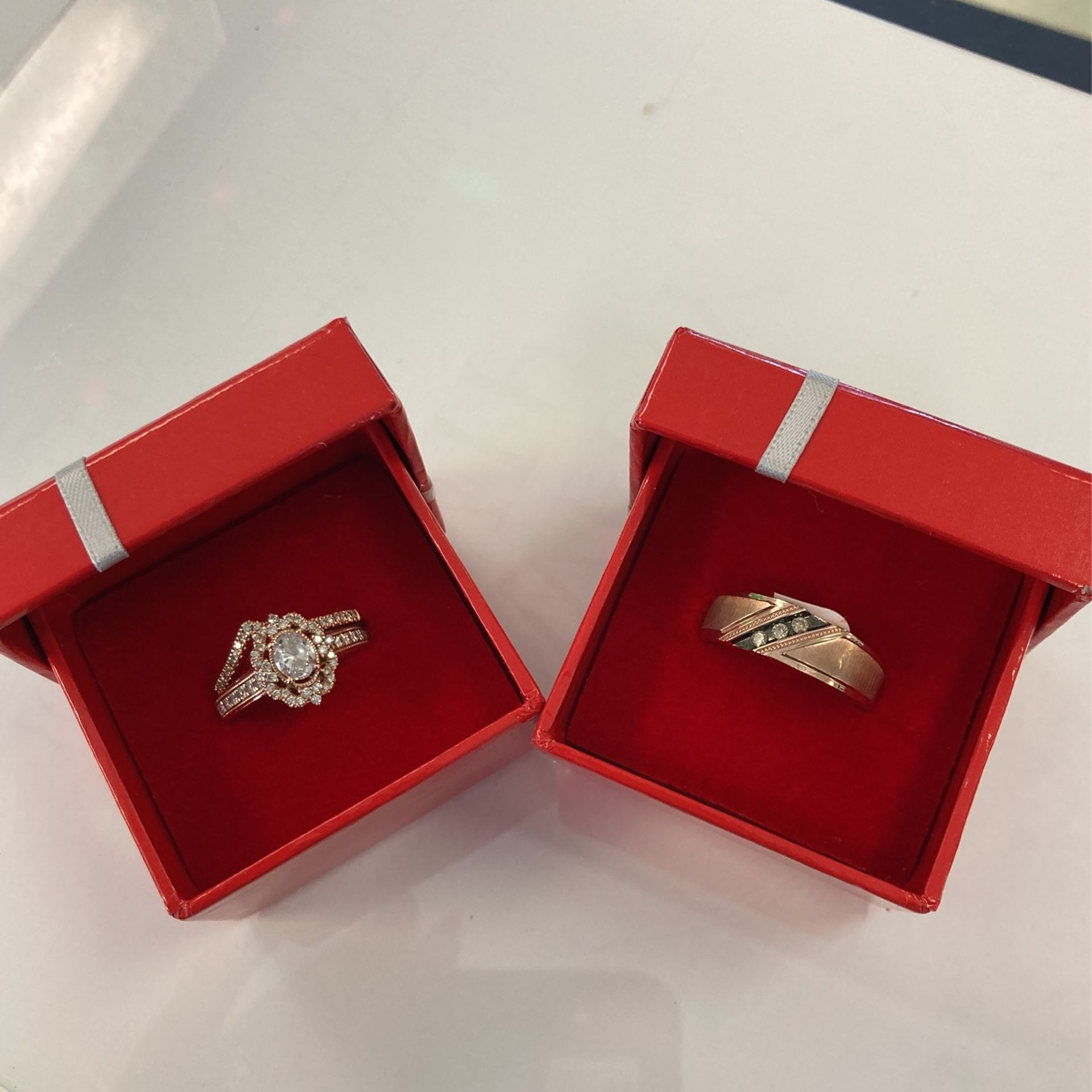 His And Hers Engagement Rings