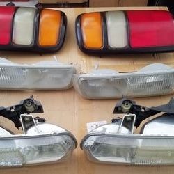 2004 Suburban 1500 OEM Headlights, Turns/ DRL & Taillights sets
