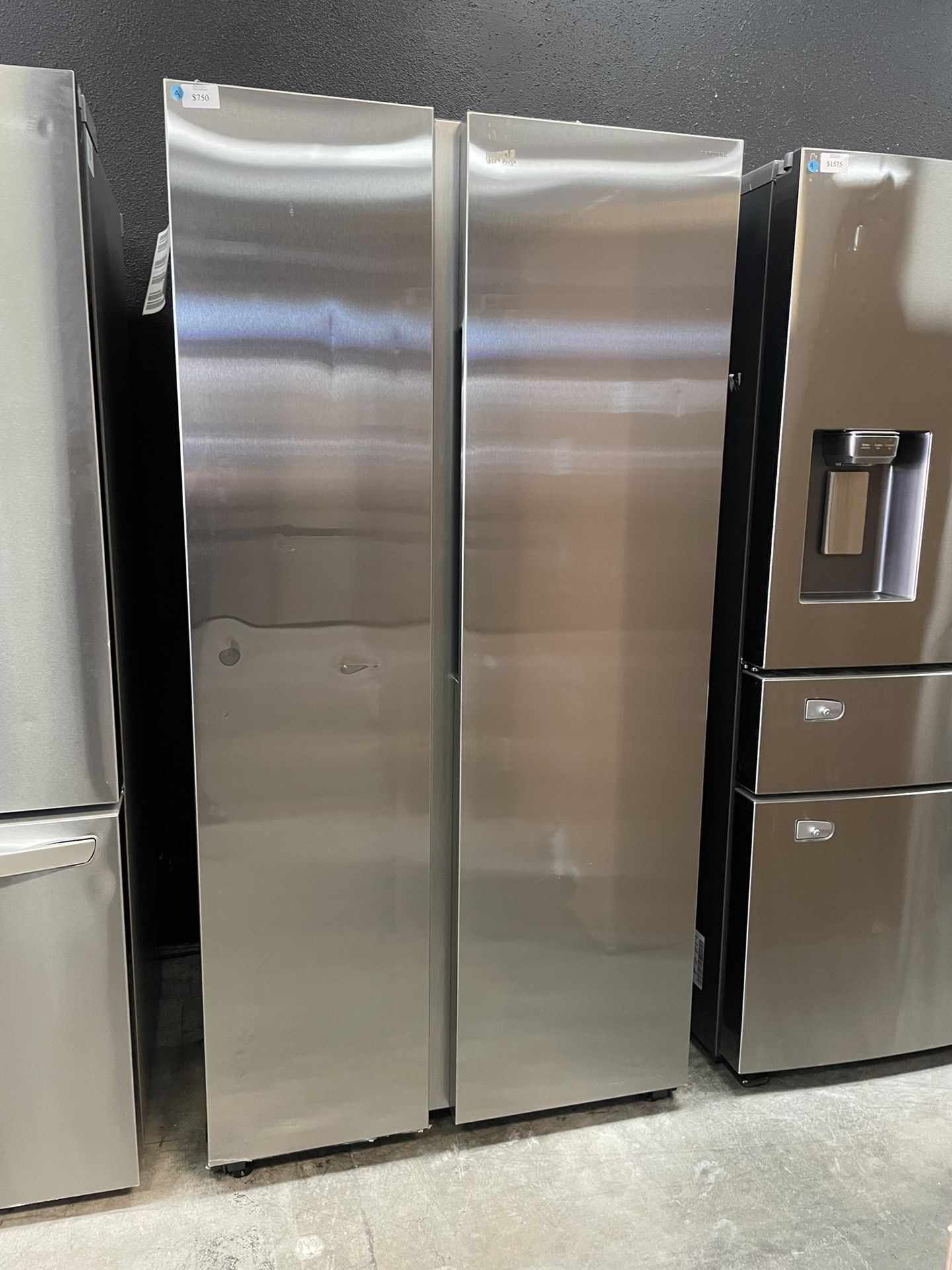 Samsung Side By Side Plain Face Refrigerator With Ice Only