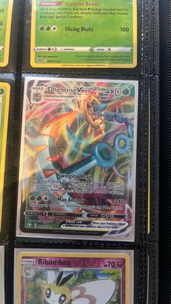Dhelmise VMAX Pokemon card