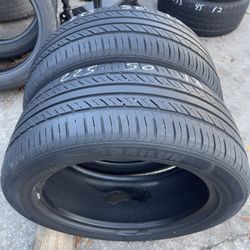2 used tire 225 50 17 🛞 SAME BRAND