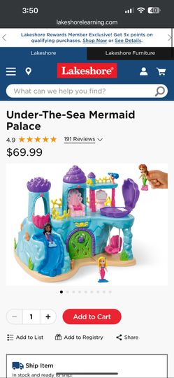 Lakeshore Under The Sea Mermaid Palace