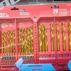 Milwaukee Titanium Drill Bit Set