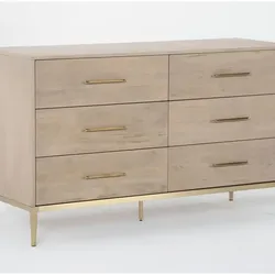 Living Spaces Camila II 6 drawer dresser and 1 drawer nightstand