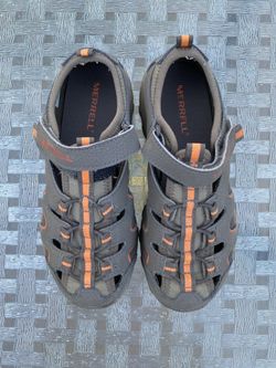 Size 2 MERRELL Velcro Kid's Hydro H2O Hiker Sandal Sport