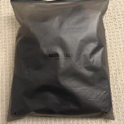 Black Essentials Hoodie