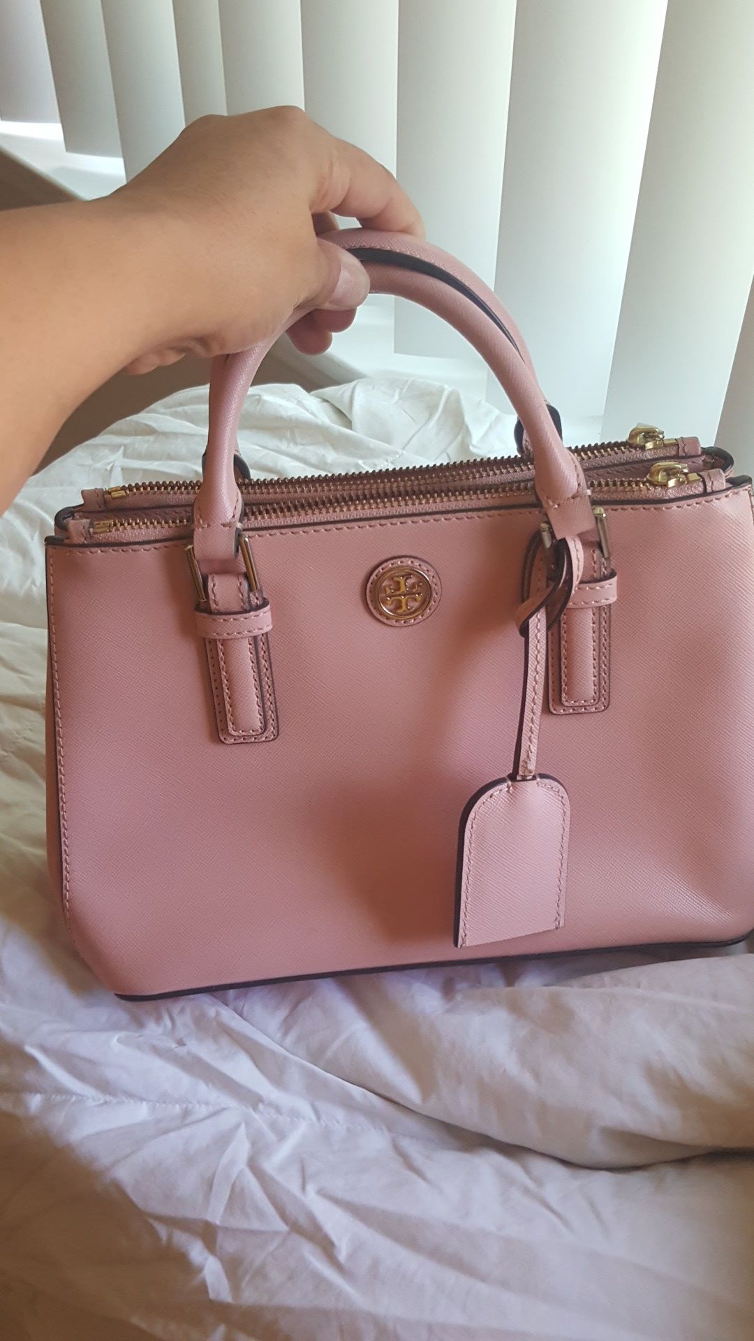 Authentic Tory Burch York Buckle Tote - Red for Sale in Orange, CA - OfferUp