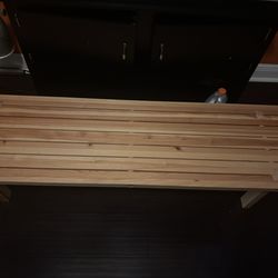 Adorable IKEA Bench Looking for a New Home 🤎