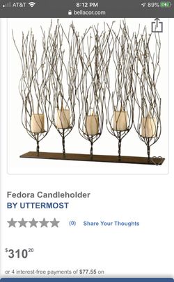 5 candle candleholder