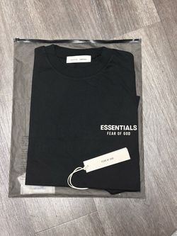 Essentials black and white shirt