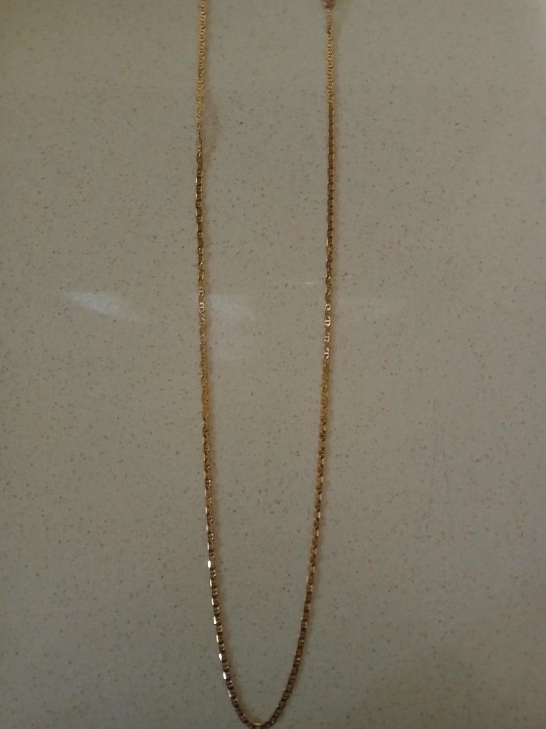 Brazillian Layered Gold Anchor Chain