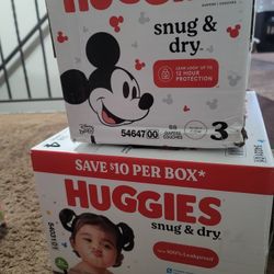Huggies Size 3 & 4