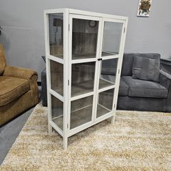 Display Cabinet — Rustic Elegance Meets Modern Utility