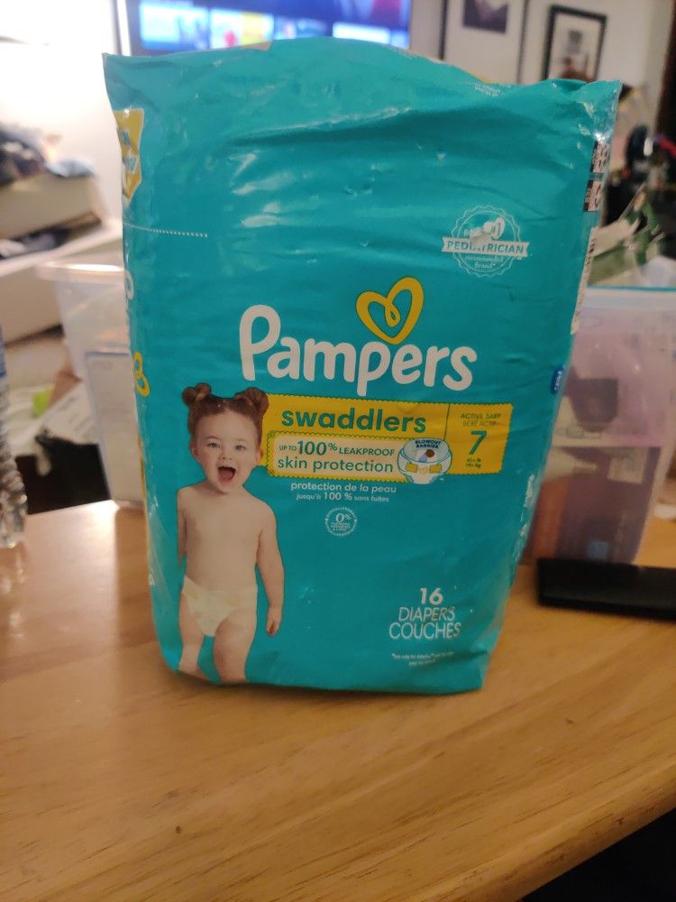 Pampers Swaddlers Size 7