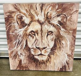 Lion Canvas Art