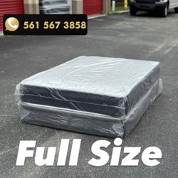 NEW Mattress Full Size With Box Spring // Offer  🚚