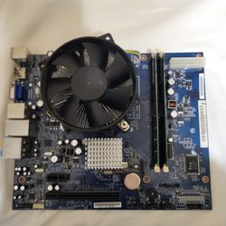 Motherboard CPU RAM Combo