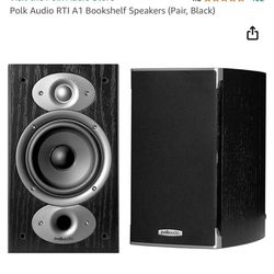 Polk Audio Speakers (Pair, Black)