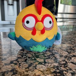 Squishmallows Disney Heihei the Rooster from Moana 8 Inch Soft Plush NWT, 2024