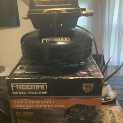 3 Gallons Oil - Free Compressor 