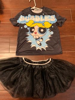Power Puff Bubbles Halloween Outfit