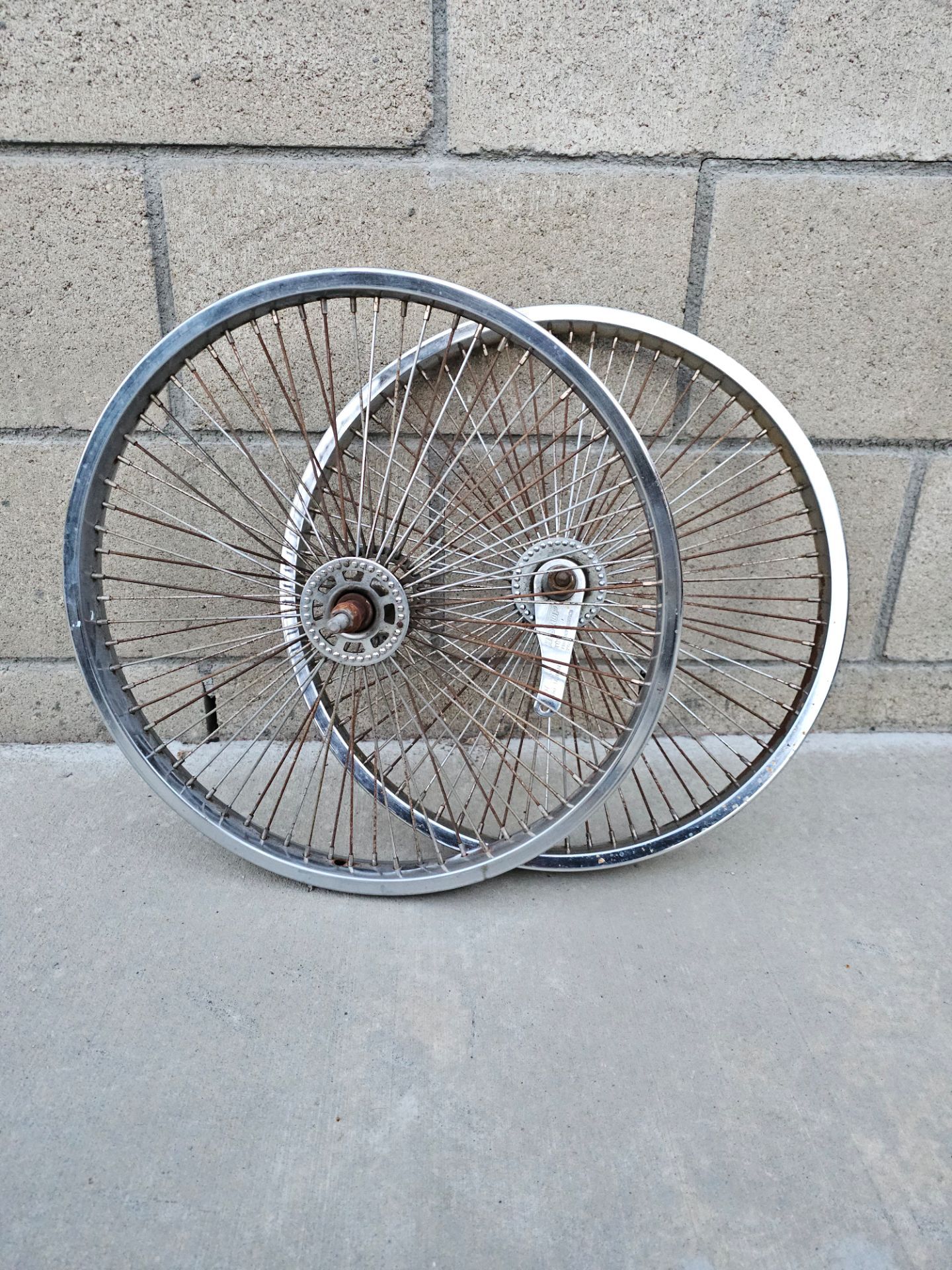 20" Chrome Chopper Lowrider Wheels