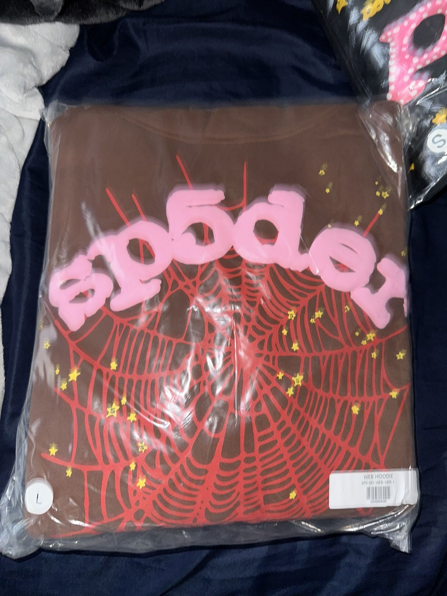 Brand new Spider Hoodie Brown And Pink!