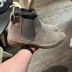 Gray  Chelsea Boot 