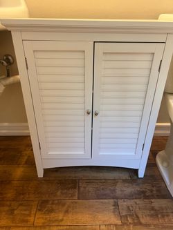 White Bathroom Cabinet