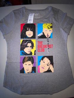 the breakfast club shirt SMALL Women’s Shirt GRAY
