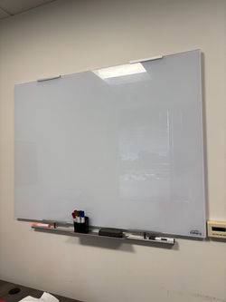 Large Wall-Mounted Whiteboard