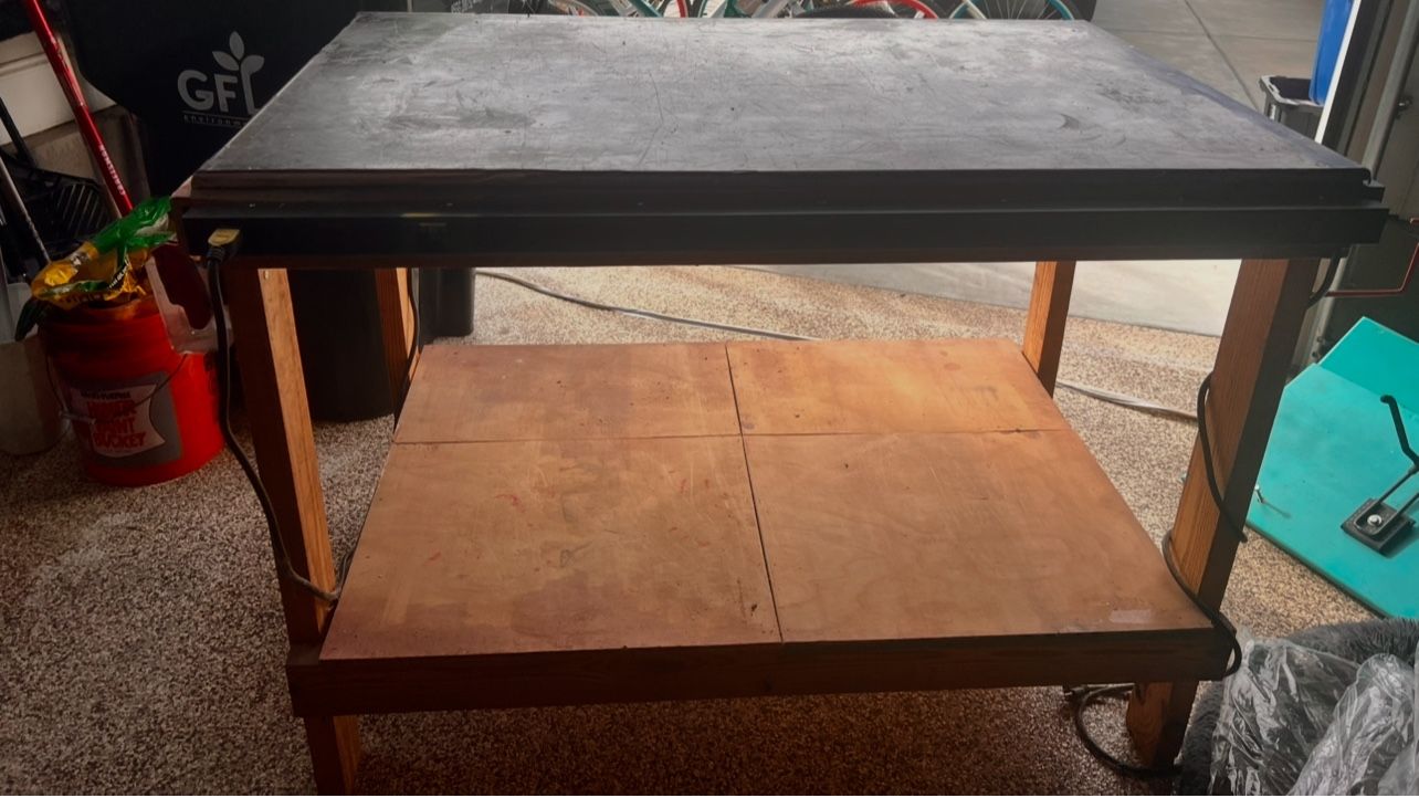 Epoxy work bench