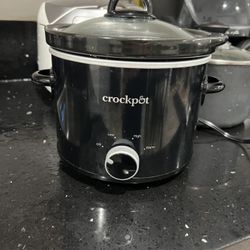 Crockpot 2-Quart Classic Slow Cooker Small Slow Cooker Black 