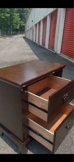 Solid wood nightstand ( 25”h x 24”w )