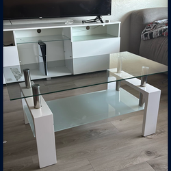 Modern Living Room Rectangle Coffee Table