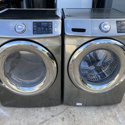 Samsung Washer And Dryer Machine Everything Works Good 1 Month Warranty delivery Available 