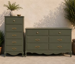 Meadowcrest French Provincial Dresser Set