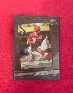 2018 Topps Shohei Ohtani ROOKIE CARD