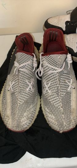 Yeezy Boost 350 Red & Silver