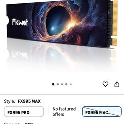 FX995 Max M.2 NVMe SSD 2TB